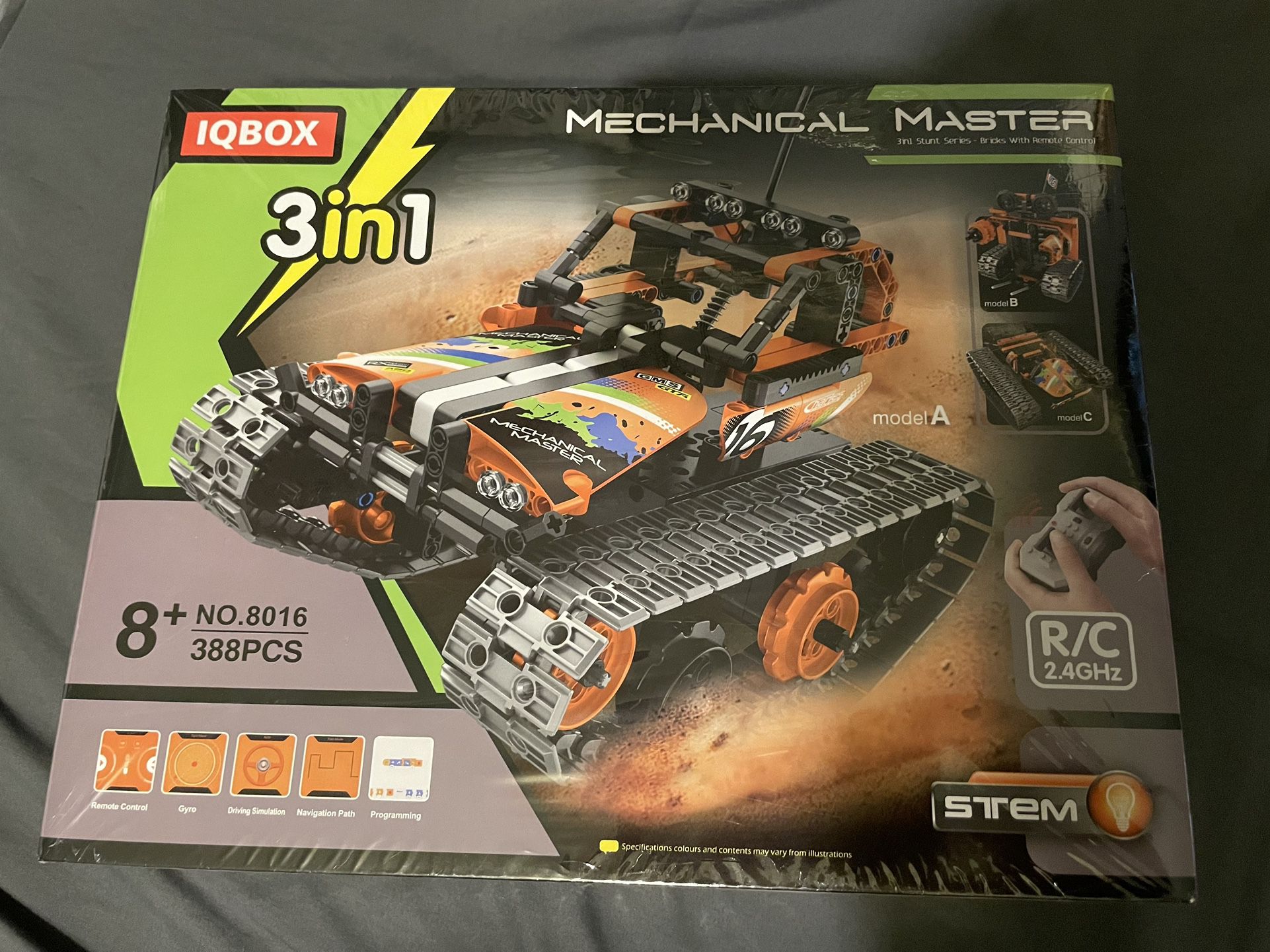 3 In 1 Remote Control Tank/Bot