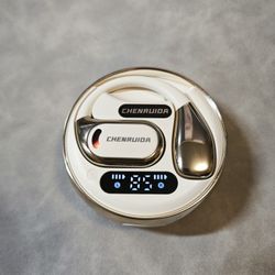 NEW Earhooks Wireless Headphones HIFI Sound Bluetooth Earphones Small Round Cake Design Headsets Voice Call With Microphone