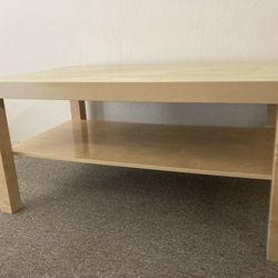 Tan Coffee Table