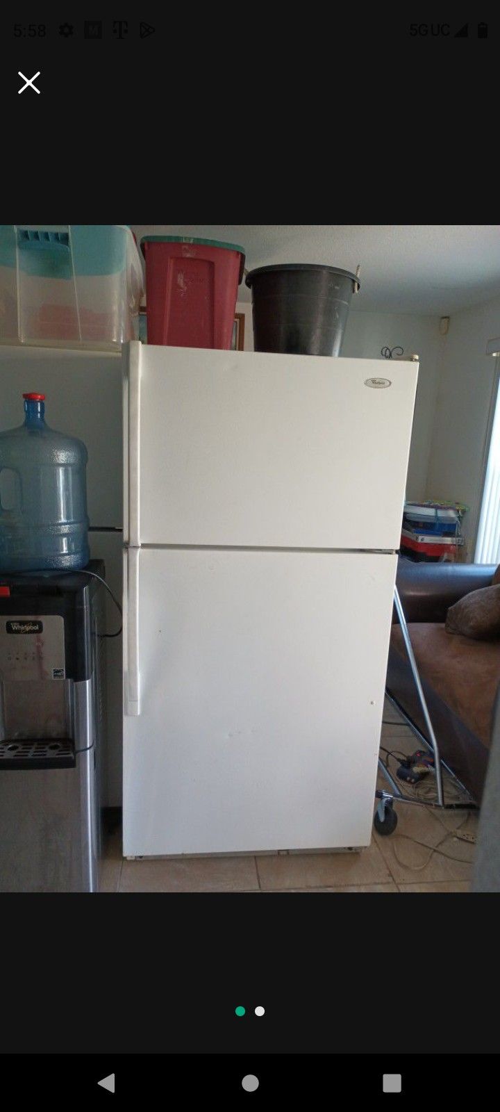 Whirlpool Refrigerator Width 33