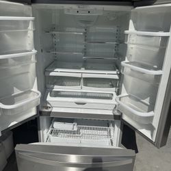 Whirlpool Stainless Steel French Door Refrigerator Bottom Freezer