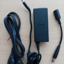 Dell 45w OEM Charger With Adopter Cable For New And Old Dell Models
