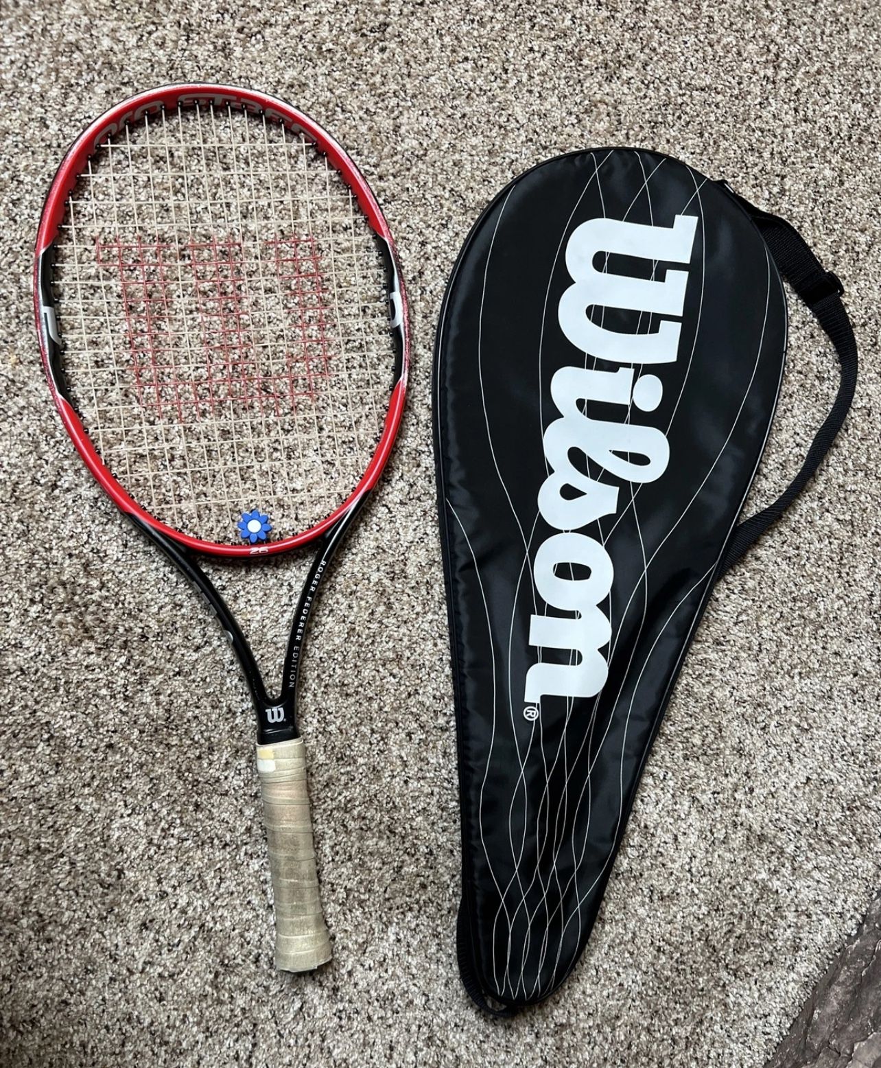 Wilson BLX Pro Staff 26 Roger Federer Edition Tennis Racket Carrying Case
