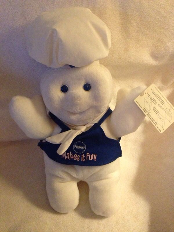 Pillsbury Doughboy laughing plush
