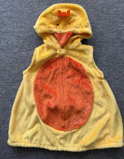 ADORABLE  🐣🐤LITTLE CHICK🐤🐣 SOFT PLUSH INFANT COSTUME SIZE 3-6 MONTHS 🌟EUC🌟