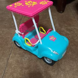 Barbie Golf Cart