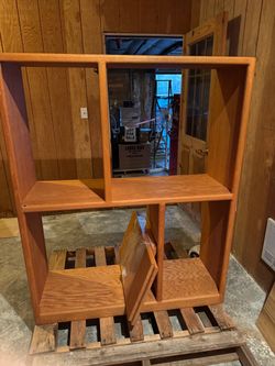 Solid Oak Bookcase
