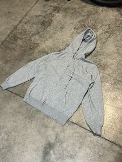 Gray Blank MUJi Hoodie 