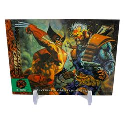 1994 Fleer Ultra X-Men Wolverine VS Cable
