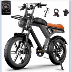 Motorcycle e-bike EBIKE electric bike