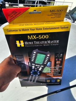 URC Home Theater Master MX-500 Universal Programmable Remote Control MX500