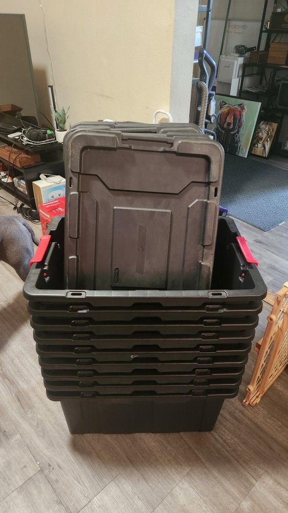 15 gallon storage bins