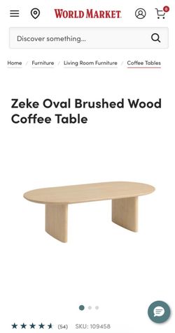 Selling World Market Coffee Table