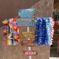Luau Party Decoration 
