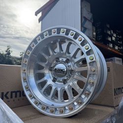 NEW 17” KMC WHEELS FOR SILVERADO SIERRA 1500 TOYOTA TACOMA 4RUNNER LEXUS