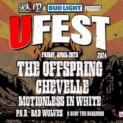 98KUPD UFEST 2024 (4 Tickets)