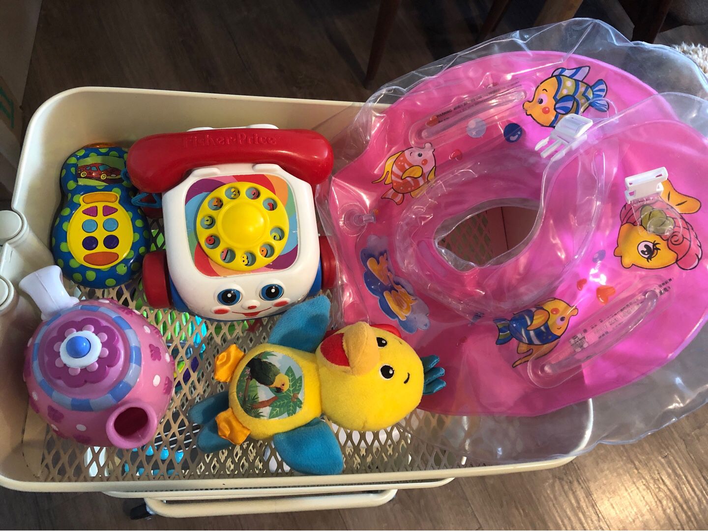 Baby toys & swimming tube