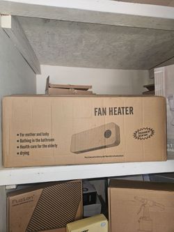 New fan heater