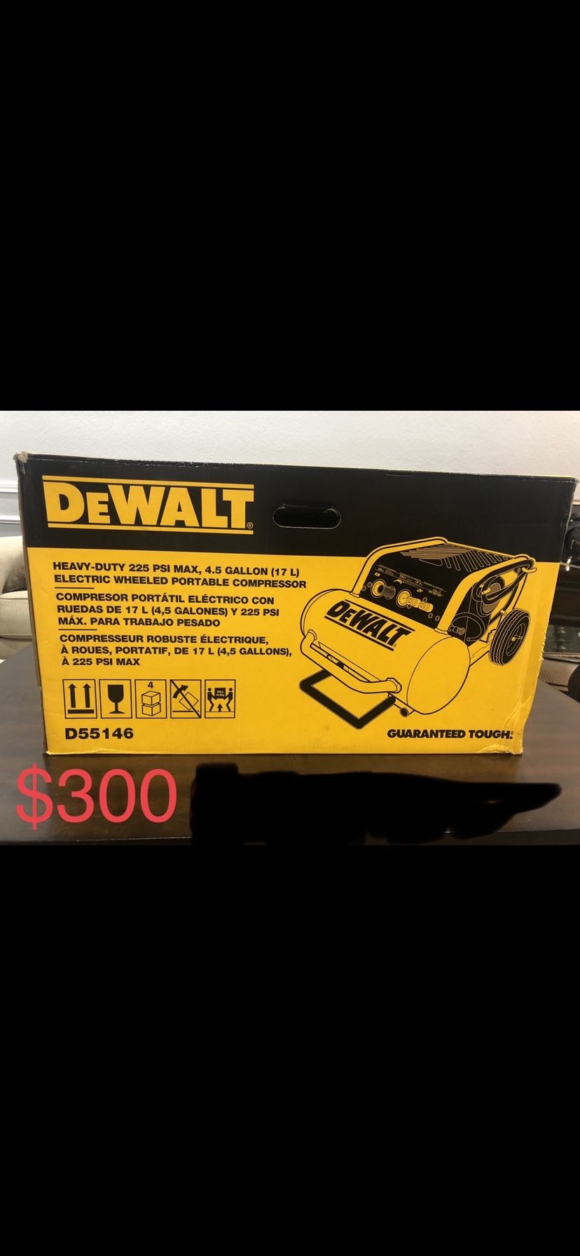 4.5 Gal. Portable Electric Air Compressor by DEWALT