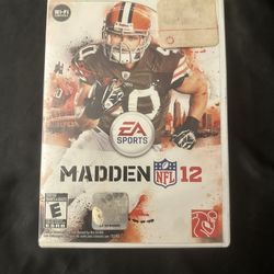 Nintendo Wii Madden 12/Madden 13