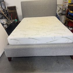 Bed Frame With Mattress 