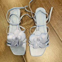 Corello  New Sandals Blue Leather 38-9 