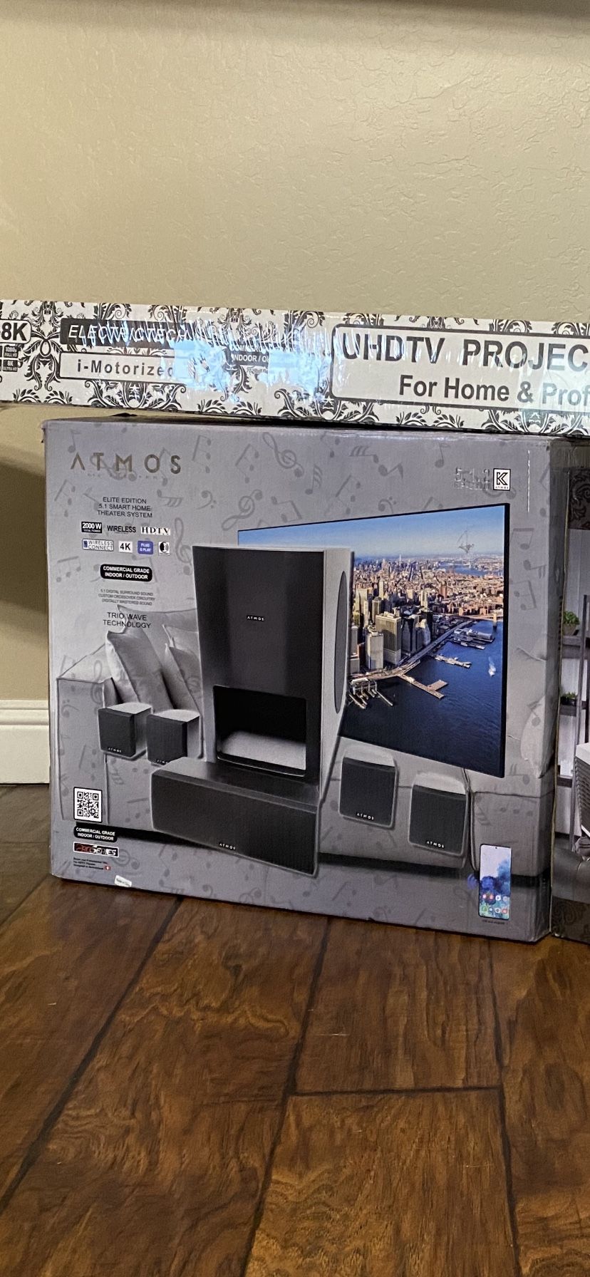 Atmos dolby home theater 5.1.2 2000 watts