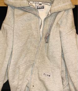 Pro Club Heavy Weight Zip-Up Hoodie Gray