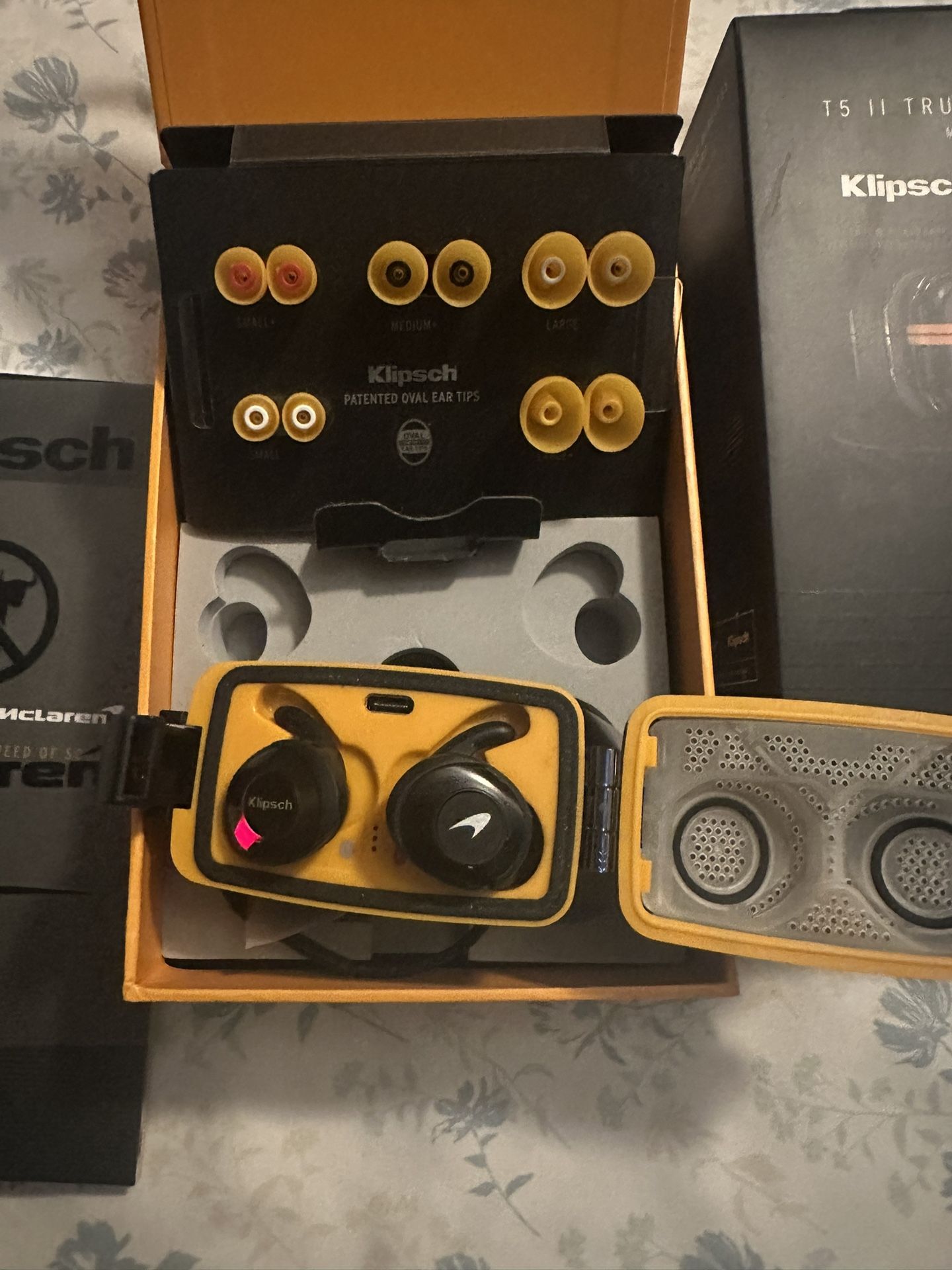 Klipsch McLaren T5 I I True Wireless Sport Earphones Complete Edition