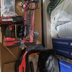 Snap on Impact Gun And Craftman Tool Box