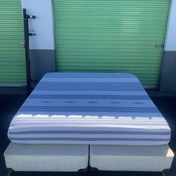 King Size Bed And Metal Frame (VIBE )