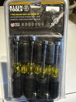 KLean Tool Hollow 7piece Nut Driver