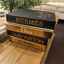 Luxury Decoration Storage Books