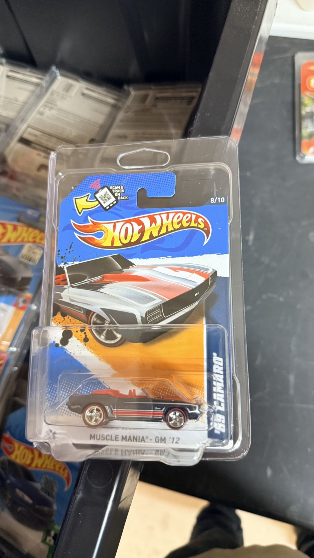Hot Wheel Super Treasure Hunt 69 Camaro