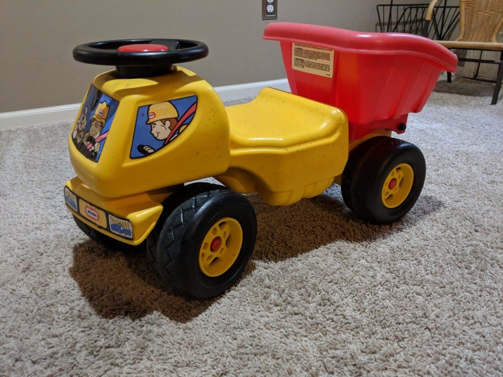 Vintage Little Tikes Load and Ride Dump Truck - Rare Find!