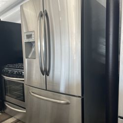 Stainless Steel Ge French Door Refrigerator 