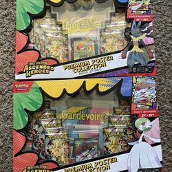 Pokemon Ascended Heroes Premium Poster Collection Set of 2 Gardevoir and Lucario