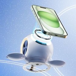 Venus 3 in 1 Mag-Safe Charger Stand, PEXXUS Magnetic Wireless Charging Station for Apple MagSafe Charger (30W Adapter) Compatible for iPhone 16,15,14,