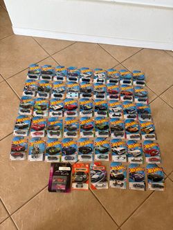 Hot Wheels cars