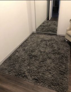 Stylish shag area rug from IKEA - great condition!