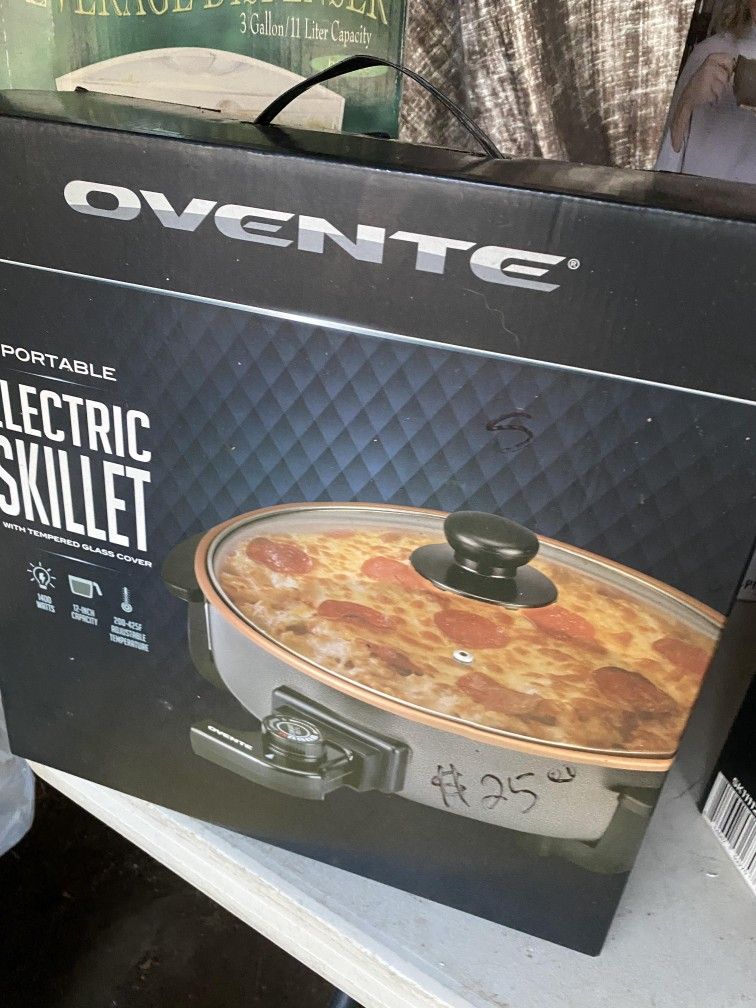 Electric Skillet Ovente Brand New