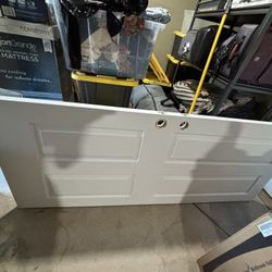 32” W X 80” H  X 1-3/4” Thick Garage Solid Core Door