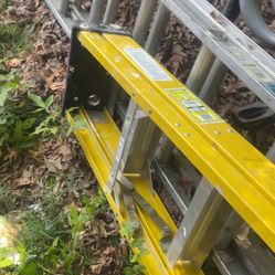 Werner 21 Ft Aluminum Ladder 100 
