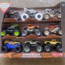 Moster Jam Collection 9 Pcs
