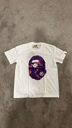 BAPE Ape Head Camo Graphic T-Shirt White Medium