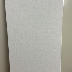 Styrofoam Sheets (2). 17.5” x 42” x 0.5”, and 17.5” x 42” x 0.75”