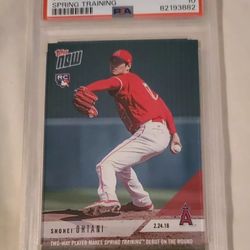 OHTANI ROOKIE PSA 10