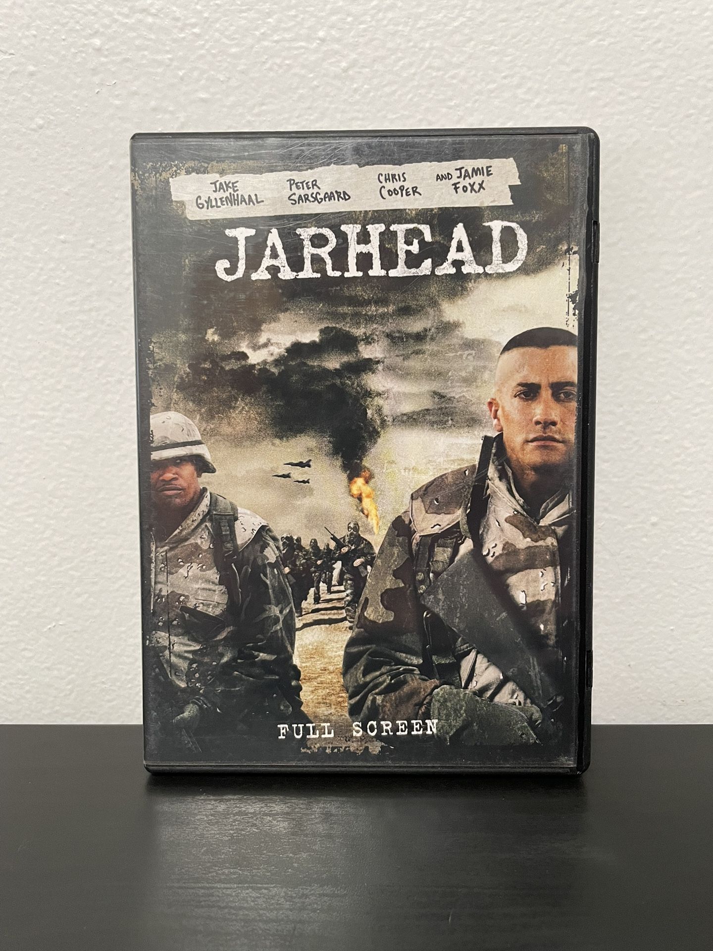 Jarhead DVD Movie Full Screen Jake Gyllenhaal Jamie Foxx Iraq War CIB 2005
