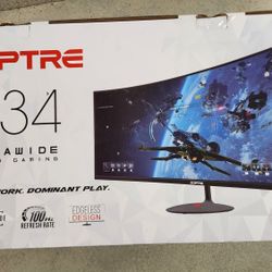 34-Inch Curved Ultrawide Monitor