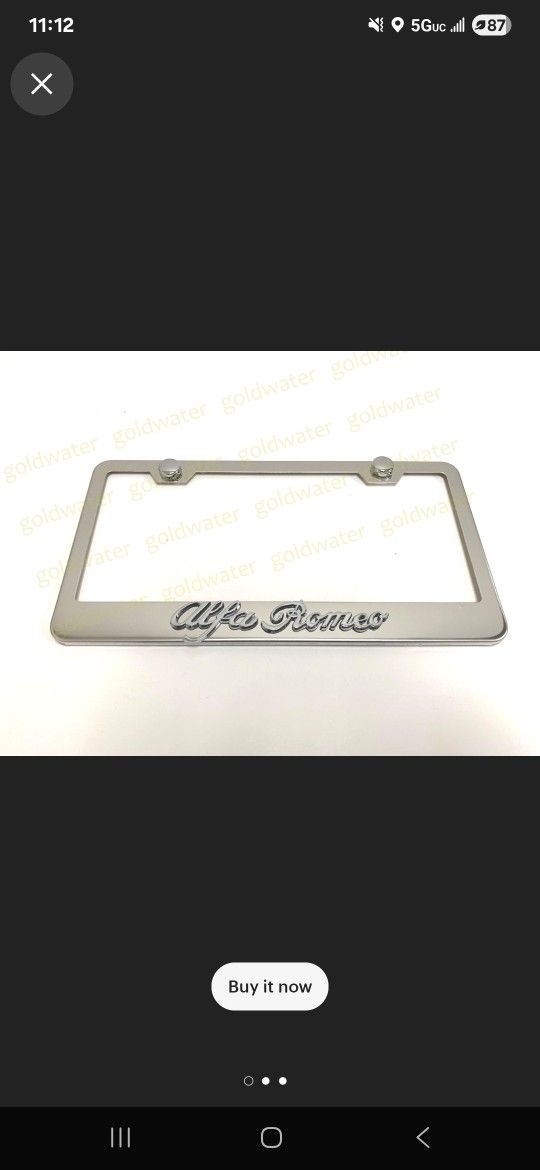 License Plate Frame